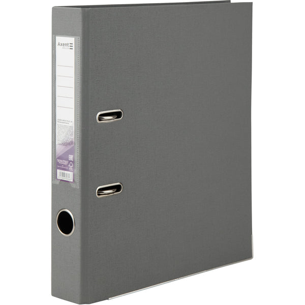 Lever-arch file Axent Delta D1711-03P, 5 cm, double-sided, non-assembled, gray