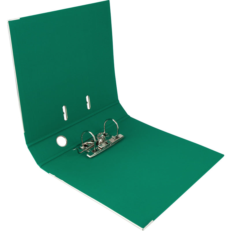 Segregator biurowy dwustronny Delta D1711-04P, A4, 5 cm, po rozłożeniu, zielony