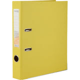 Lever-arch file Axent Delta D1711-08P, 5 cm, double-sided, non-assembled, yellow