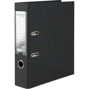 Lever-arch file Axent Delta D1712-01P, 7,5 cm, double-sided, non-assembled, black