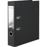 Lever-arch file Axent Delta D1712-01P, 7,5 cm, double-sided, non-assembled, black