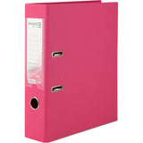 Lever-arch file Axent Delta D1712-05P, 7,5 cm, double-sided, non-assembled, pink