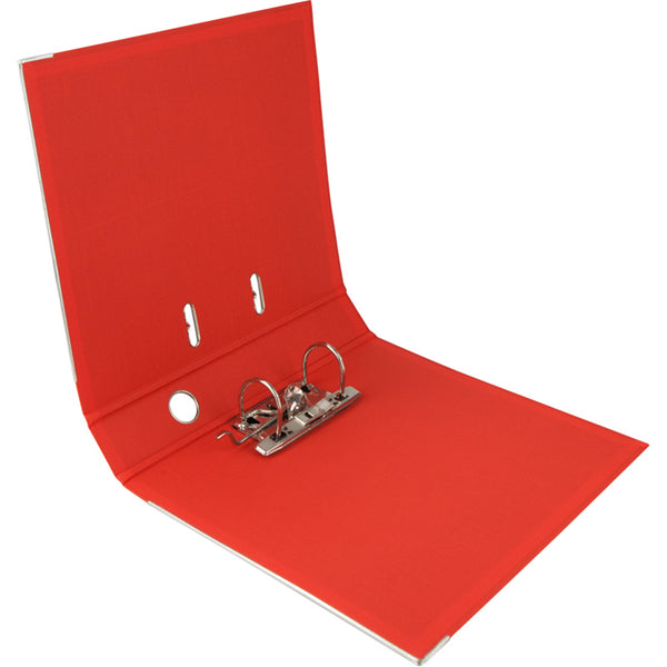 Lever-arch file Axent Delta D1712-06P, 7,5 cm, double-sided, non-assembled, red