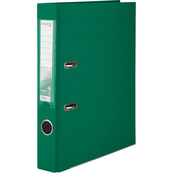 Lever-arch file Axent Delta D1713-04P, 5 cm, one-sided, non-assembled, green