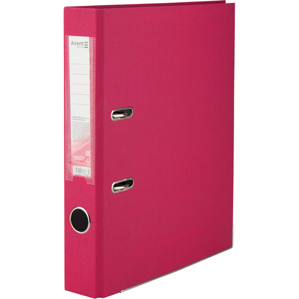 Lever-arch file Axent Delta D1713-05P, 5 cm, one-sided, non-assembled, pink