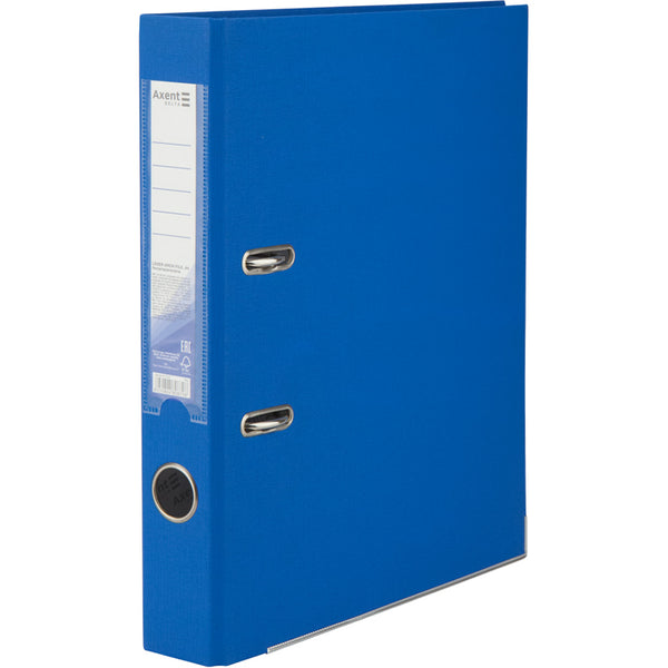 Lever-arch file Axent Delta D1713-07P, 5 cm, one-sided, non-assembled, blue