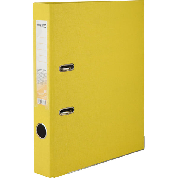 Lever-arch file Axent Delta D1713-09P, 5 cm, one-sided, non-assembled, yellow