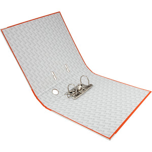 Segregator biurowy jednostronny Delta D1713-09P, A4, 5 cm, po rozłożeniu, pomarańczowy