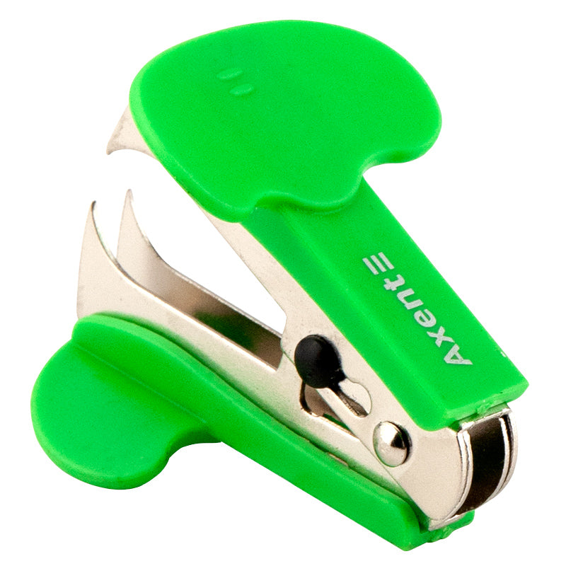 Staple remove Axent Welle 5550-09-A, light green