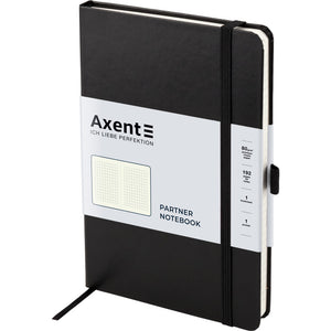 Notebook Axent 8201-A, 125*195, 96 sheets, square, black