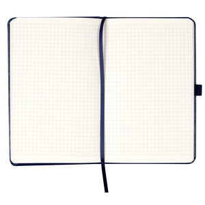 Notebook Axent Partner 8201-02-A, 125*195 mm, 96 pages, squared paper, blue