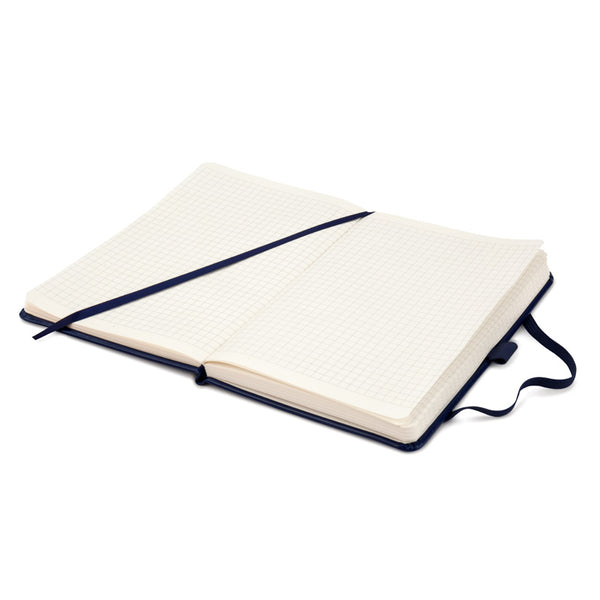 Notebook Axent Partner 8201-02-A, 125*195 mm, 96 pages, squared paper, blue