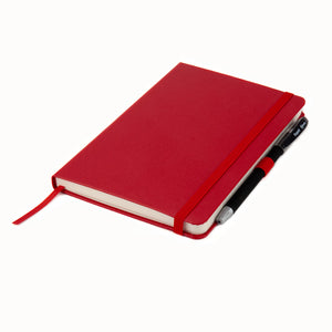 Notebook Axent Partner 8201-03-A, 125*195 mm, 96 pages, squared paper, red