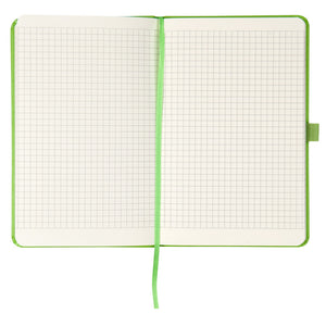 Notebook Axent Partner 8201-04-A, 125*195 mm, 96 pages, squared paper, light green