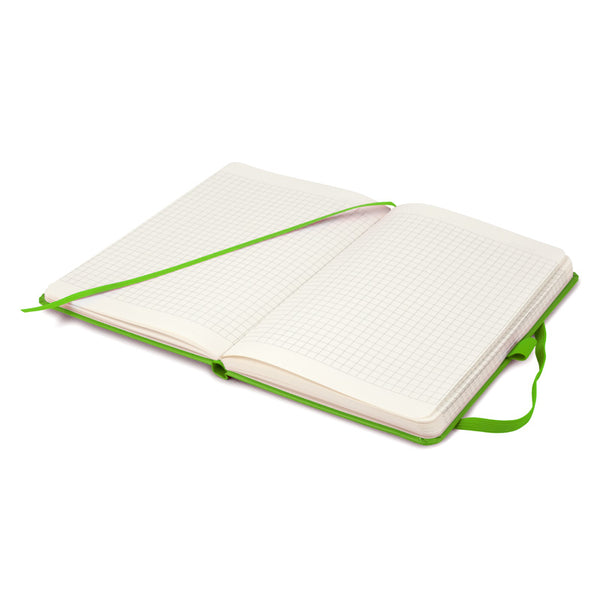 Notebook Axent Partner 8201-04-A, 125*195 mm, 96 pages, squared paper, light green