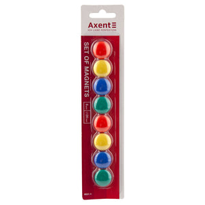 Magnets set Axent 9820-A, 20mm,  8 pcs.