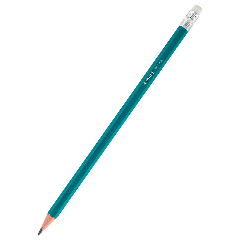Graphite pencil with eraser Axent 9004-А, НВ, 2.2 mm