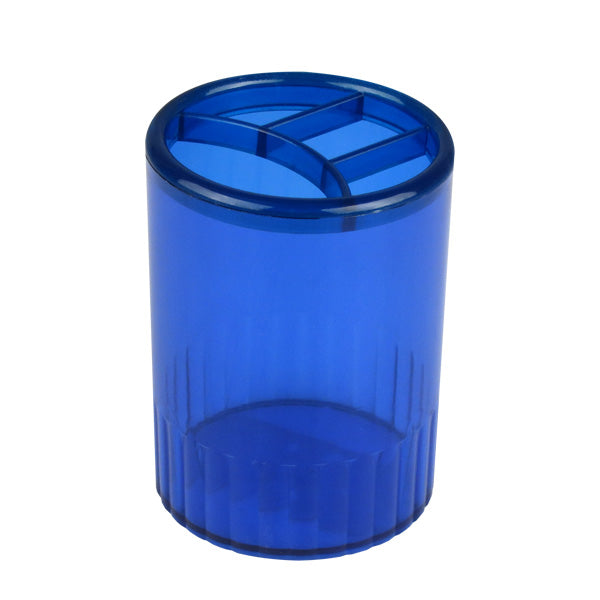 Pen holder Delta D4009-02, 4 compartments, blue