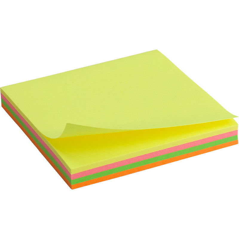 Sticky notes Axent 2325-02-A, 75x75mm, 100sheets, neon