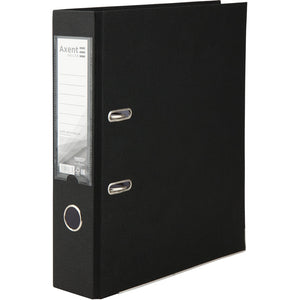 Lever-arch file Axent Delta D1714-01P, 7,5 cm, one-sided, non-assembled, black