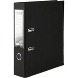 Lever-arch file Axent Delta D1714-01P, 7,5 cm, one-sided, non-assembled, black