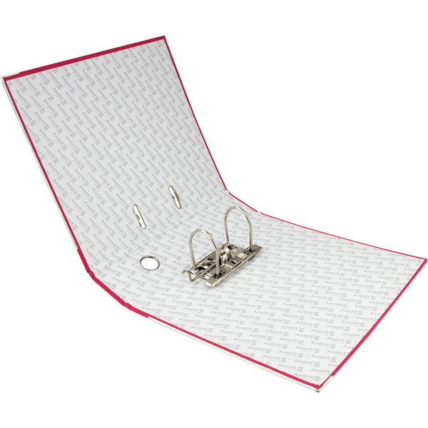 Lever-arch file Axent Delta D1714-05P, 7,5 cm, one-sided, non-assembled, pink