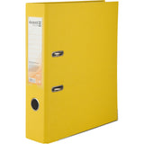 Lever-arch file Axent Delta D1714-08P, 7,5 cm, one-sided, non-assembled, yellow