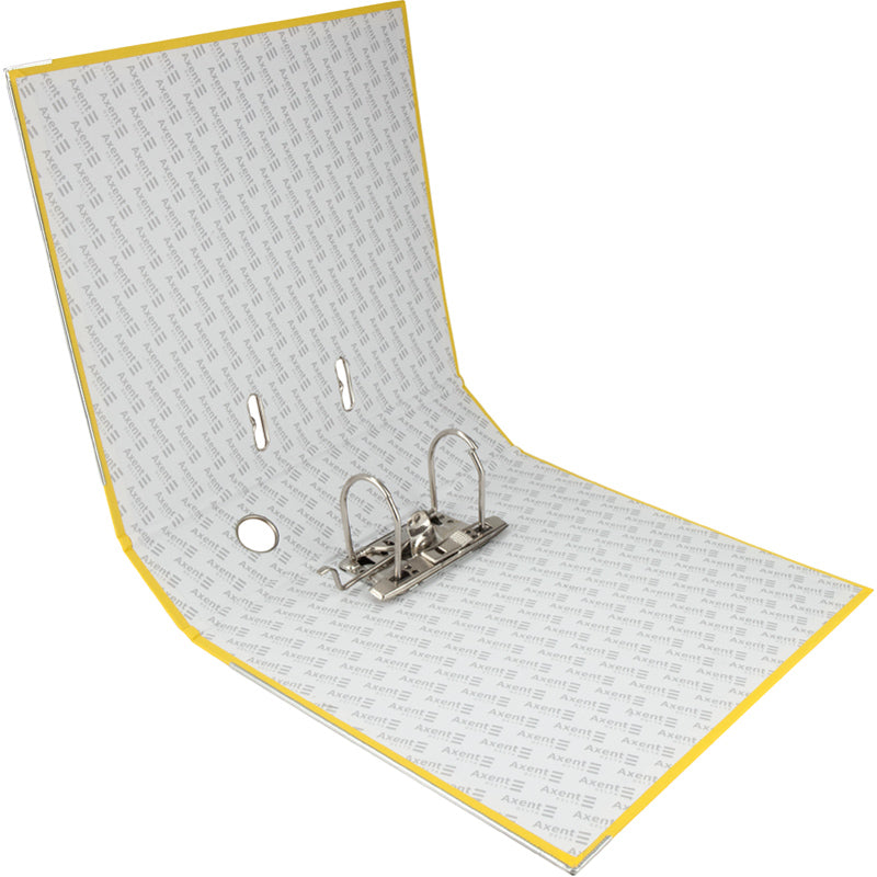 Lever-arch file Axent Delta D1714-08P, 7,5 cm, one-sided, non-assembled, yellow