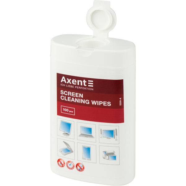 Computer screen wipes Axent 5309-A, 100 pcs