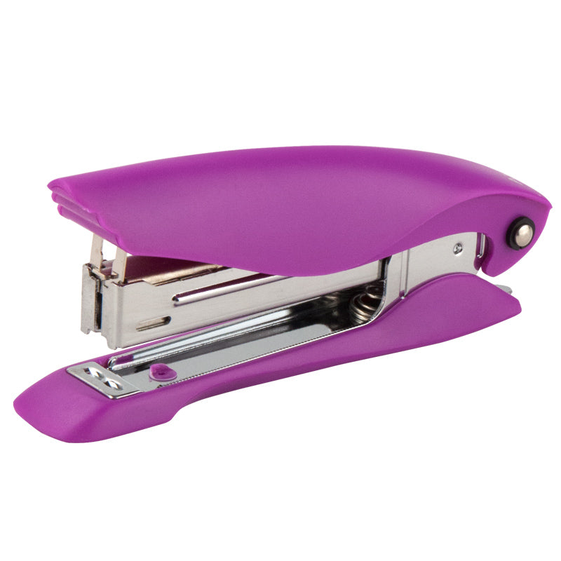 Stapler Axent Ultra 4802-11-A, plastic, №10, 12 sheets, pink