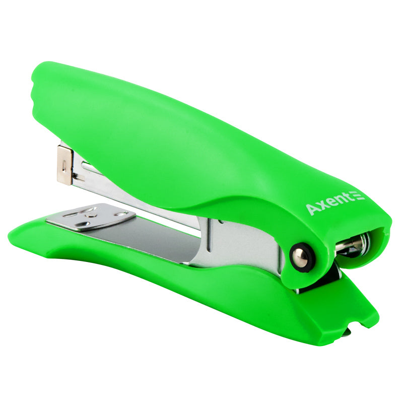 Stapler Axent Ultra 4805-09-A, plastic, №24, 6, 25 sheets, light green