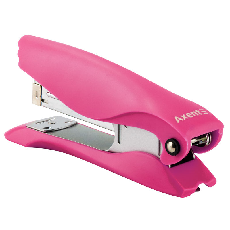 Stapler Axent Ultra 4804-10-A, plastic, №24/6, 25 sheets, violet