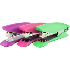 Stapler Axent Ultra 4804-10-A, plastic, №24/6, 25 sheets, violet