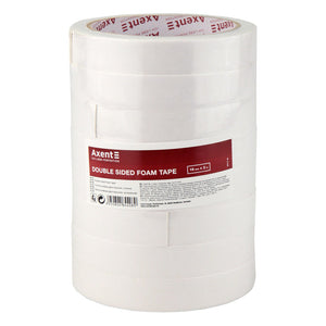 Scotch tape Axent 3111-A, double-sided, 18mm*2m, foamed