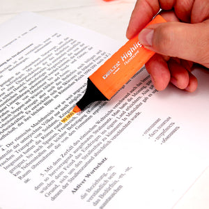 Marker Delta Highlighter D2501-12, 1-5 mm, orange