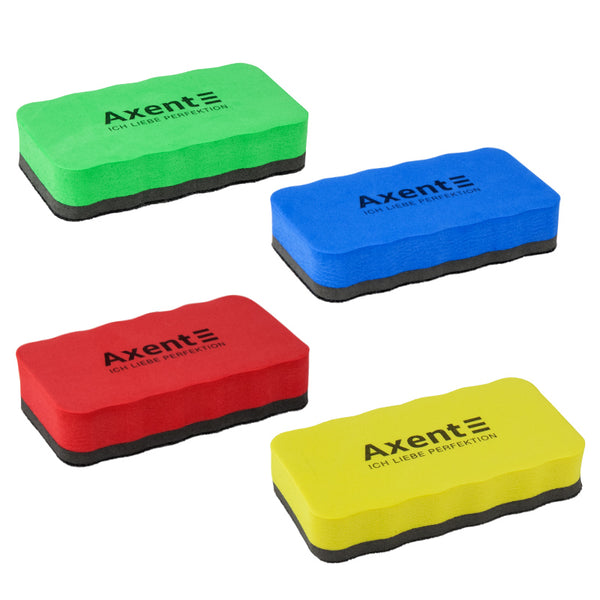 Magnetic wipe for whiteboards Axent 9802-A, assorted colors (small)