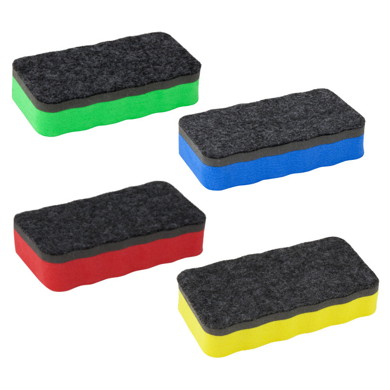 Magnetic wipe for whiteboards Axent 9802-A, assorted colors (small)