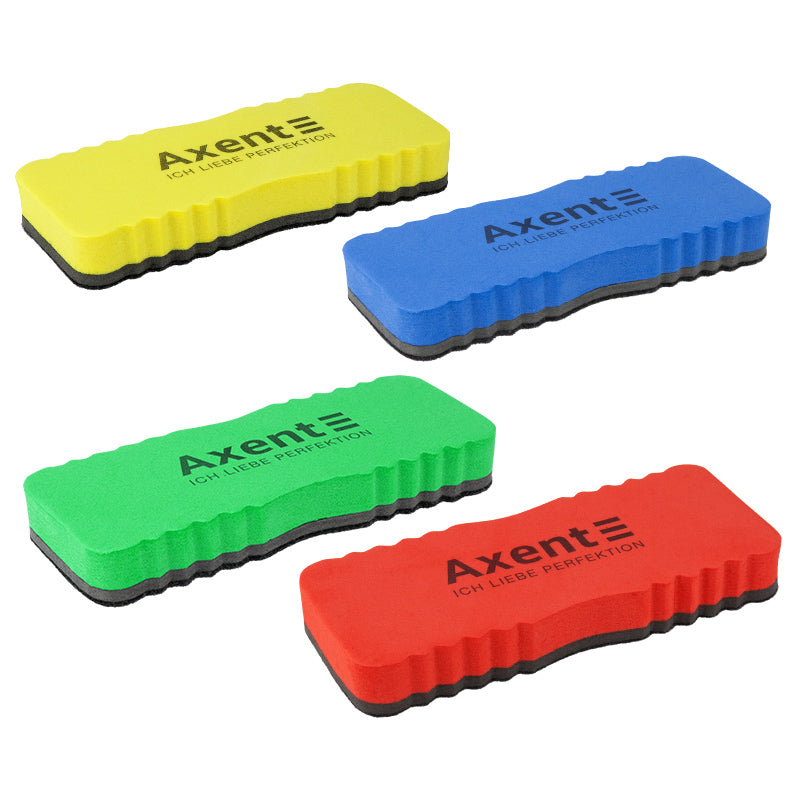 Magnetic wipe for whiteboards Axent 9803-A, assorted colors (large)