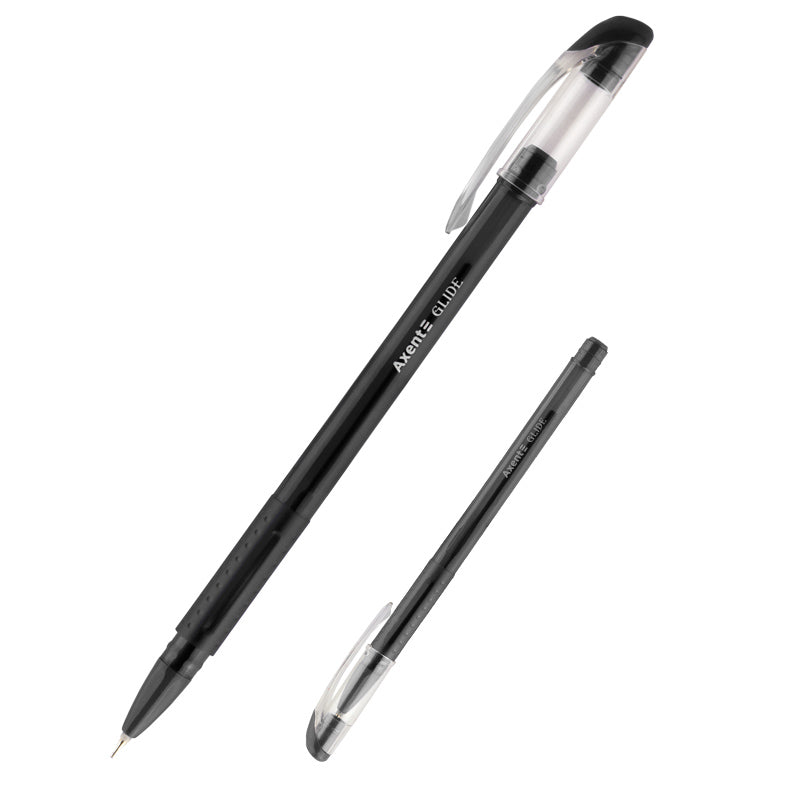 Semi-gel pen Axent Glide AB1052-01-A, 0.7 mm, black