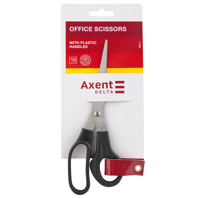 Scissors Delta D6211, 18 cm, black