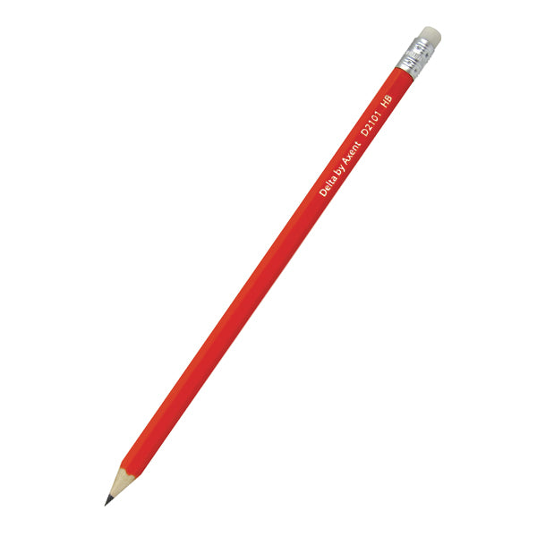 Graphite pencil with eraser Delta D2101, НВ