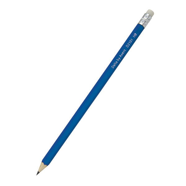 Graphite pencil with eraser Delta D2101, НВ