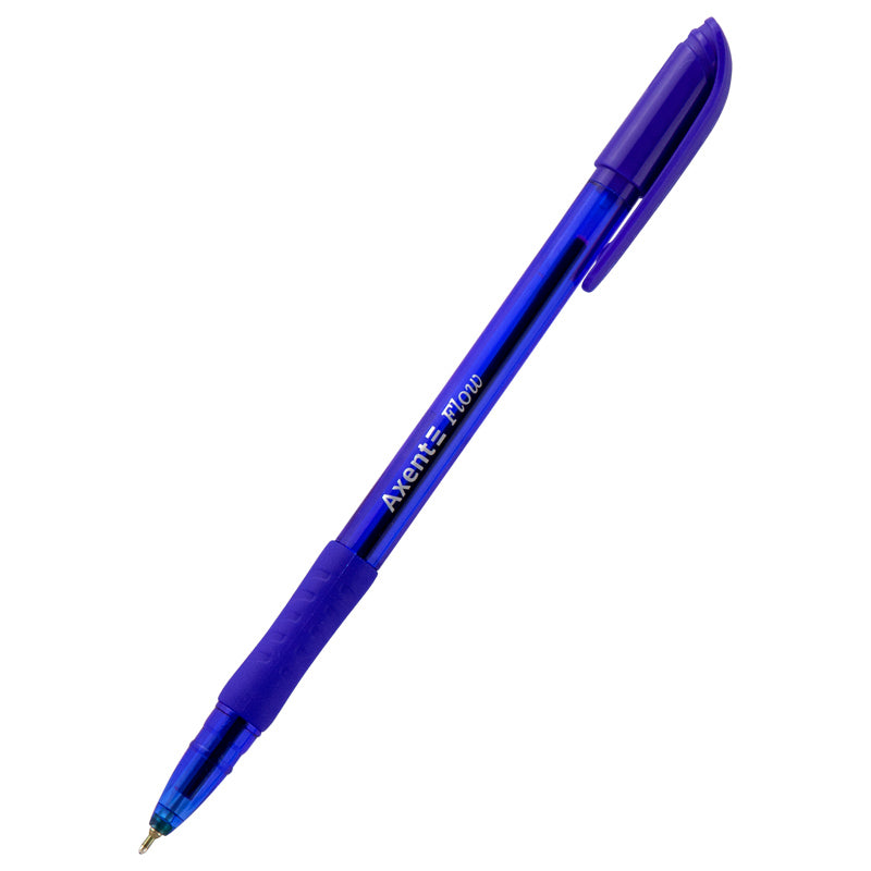 Semi-gel pen Axent Flow AB1054-A, 0.7 mm, blue
