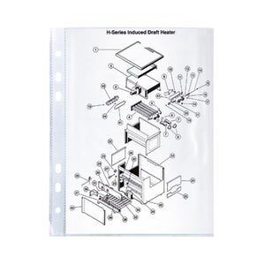 Sheet protector Axent 2005-00-A, А5, glossy, 40micron (100 pcs.)