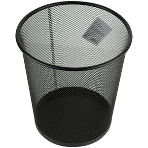 Kosz na papier Axent 2119-01-A, 260x280mm, metalowy, czarny
