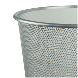 Kosz na papier Axent 2119-03-A, 260x280mm, metalowy, srebrny