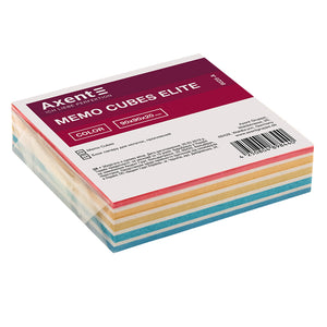 Kostka papierowa Axent Elite "Color" 8025-A 90х90х20mm, klejona