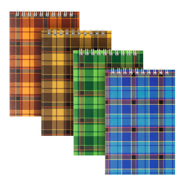 Spiral notebook Axent D8011-01, А6, 48 sheets, squared paper, assorted colours