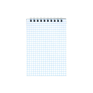 Spiral notebook Axent D8011-01, А6, 48 sheets, squared paper, assorted colours