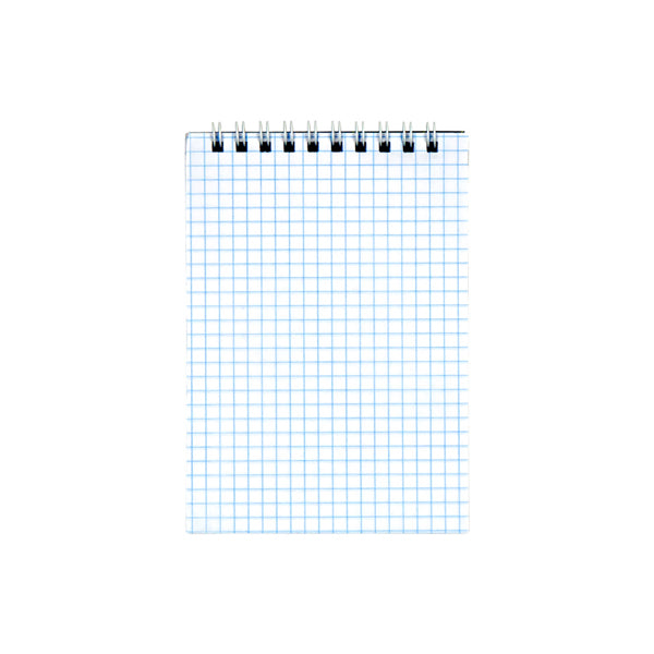 Spiral notebook Axent D8011-01, А6, 48 sheets, squared paper, assorted colours